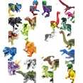 thumbnail image 1 of Bloques de construcción de dinosaurios jurásicos para niños, Tiranosaurio Rex Wyvern Velociraptor Stegosaurus, bloques de construcción, Juguetes, 1 of 5