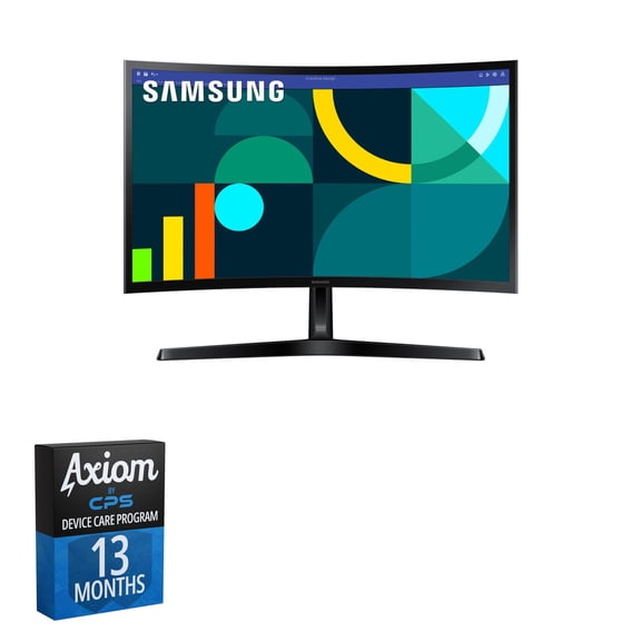 Samsung S3 S36GD 24-in 100 Hz Curved Computer Monitor 13-Month Axiom Care