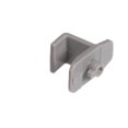 thumbnail image 2 of Turbo Air Refrigerator Shelf Clip, 1.13" Width, 2" Length, Gray, 1 oz Capacity, Compact, OEM Replacement Part, 2 of 4