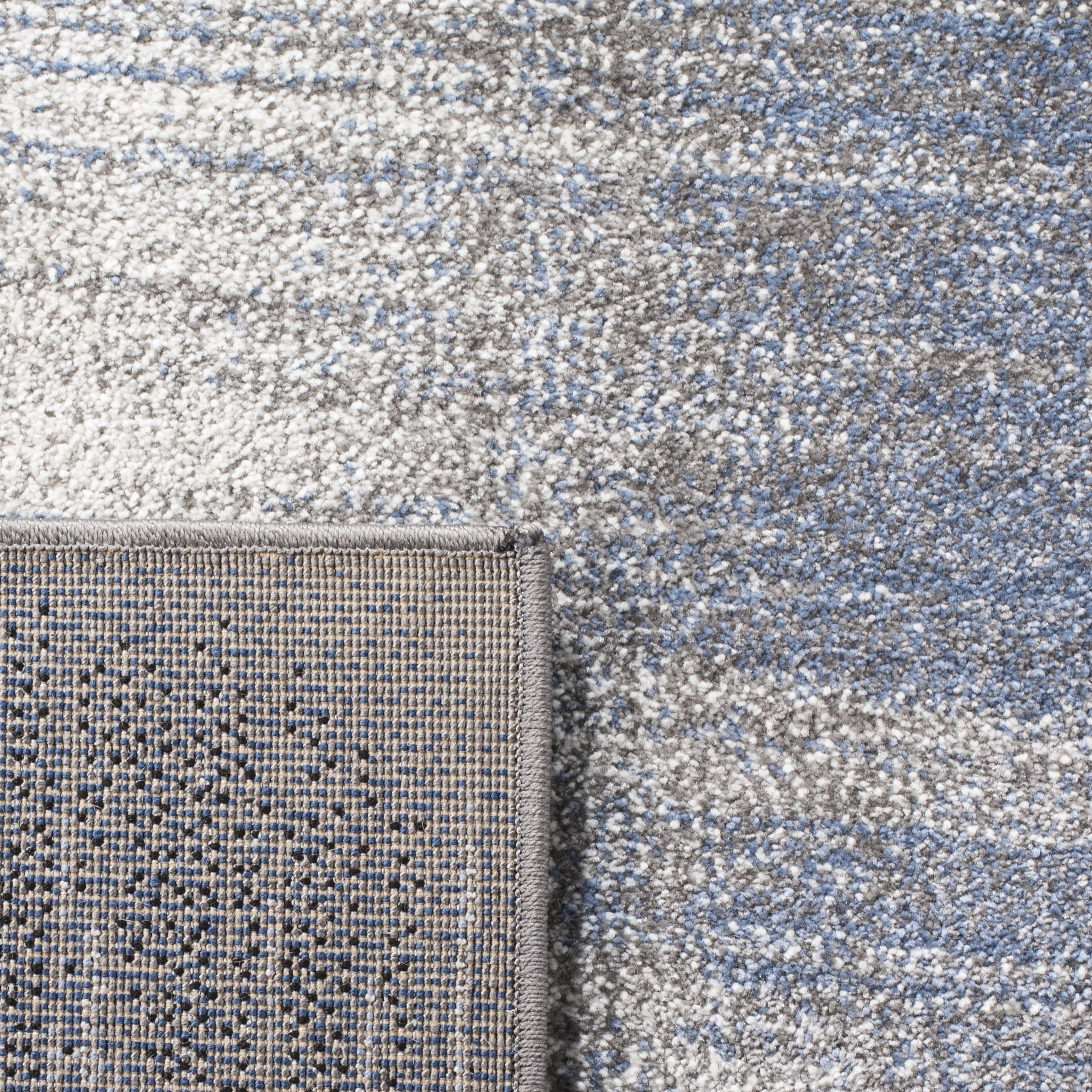 Safavieh Galaxy Charlene Abstract Area Rug, Blue/Navy, 5'3" x 5'3" Square