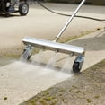 thumbnail image 4 of JWQFBC Pressure Washer Undercarriage Cleaner Swivel Wheels Under Car Pressure Washer Heavy Duty Metal Body Undercarriage Cleaner for Professionals, Garage, 66CM, 7-head Ground Nozzle, 4 of 10