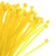 thumbnail image 3 of 100 Piezas de Sujetadores de Alambre Reutilizables, Bridas de Cremallera, Correa , Tornillo de Clavo Amarillo DYNWAVEMX Bridas para cables de nylon, 3 of 7