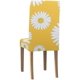 thumbnail image 2 of Funda protectora para silla ABPHQTO con diseño de margaritas blancas y flores juego de 1, 2 of 4