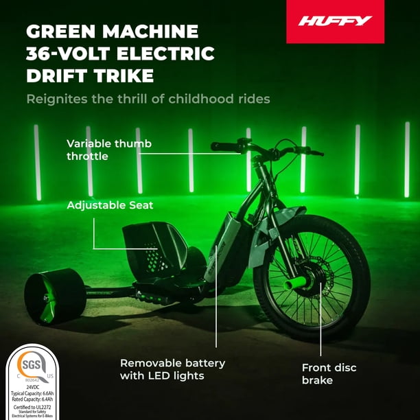 Huffy Drift Trike Electric Bicycle for Classrooms - Walmart