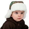 thumbnail image 4 of Jan & Jul Kids Windproof Trapper Winter Hat Faux Fur (L: 2-5T, Woodland Camo), 4 of 7