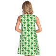 thumbnail image 2 of Bixox Brocoli Robe Sans Manches pour Femmes avec Poches, Robe Décontractée Longueur Genou pour l'Été-Grand, 2 of 7