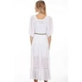 thumbnail image 2 of Scully WHITE LACE TRIM MAXI DRESS, 2 of 2