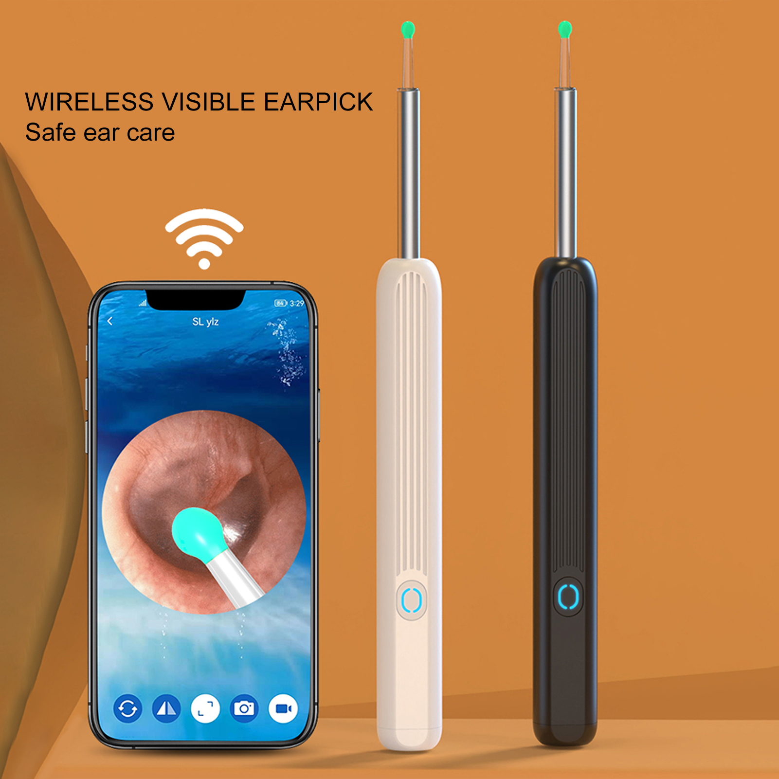 smart visual ear cleaning stick app