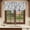 Gray White, variant on Abstract Brown Valances for Windows, Decorative Rod Pocket Window Valance Curtains, Retro Country Rustic Street Oil Paint Art Short Curtain Drapes for Kitchen/Living Room, 2 Panels, 42" W x 12" L