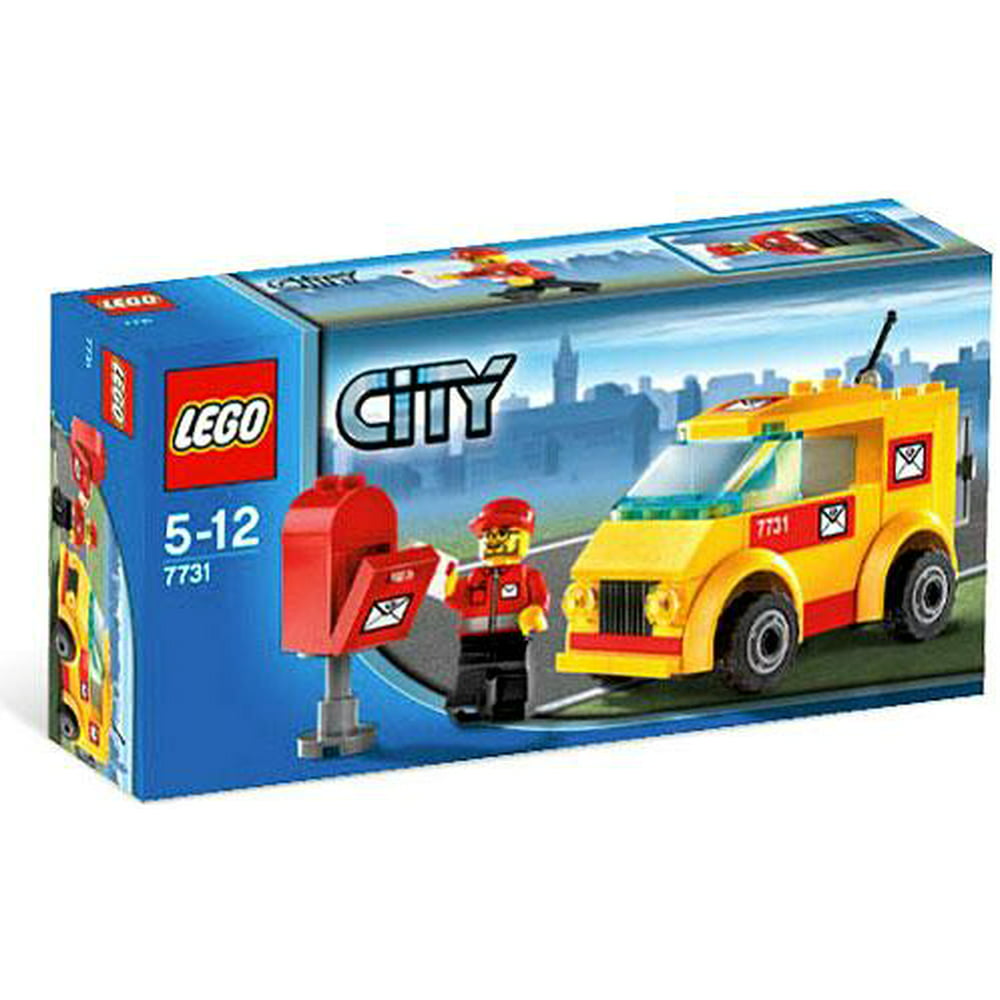 City Mail Van Set LEGO 7731 - Walmart.com - Walmart.com