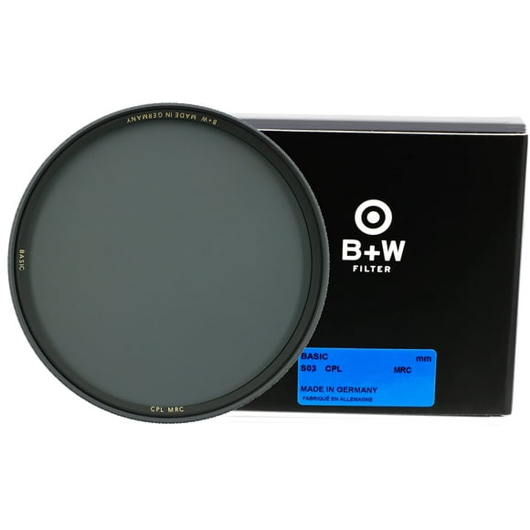 Filtro polarizador circular B+W Basic de 77 mm MRC Glass
