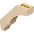 thumbnail image 5 of Ekena Millwork 3"W x 12"D x 12"H Balboa Rough Cedar Woodgrain TimberThane Knee Brace, Primed, 5 of 6