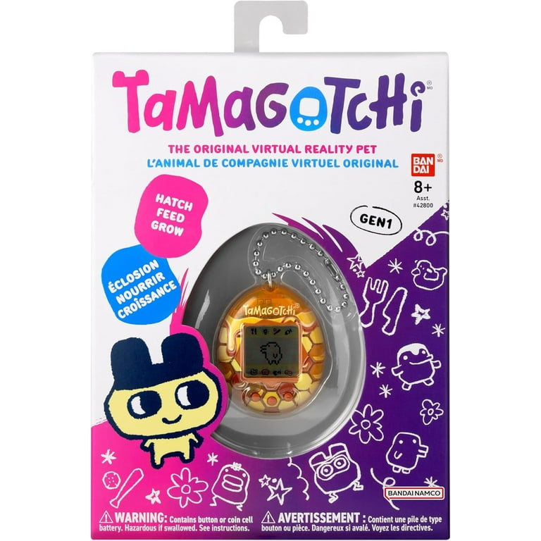 Original Tamagotchi - Pure Honey Electronic Pet - Walmart.com