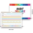 thumbnail image 2 of gisgfim Habit Tracker Calendar Motivational Habit Tracking Journal Inspirational Goal Planner with Spiral Binding Beautiful Weekly Undated 12+2 Month Journal, 2 of 4