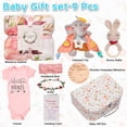 thumbnail image 2 of Set de regalo SinaBaby para bebé recién nacida con manta Milestone, 2 of 7