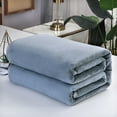 thumbnail image 6 of Kchsji Solid Color Flannel Velvet Blanket 59.06"x78.74" Thickened Soft Throw for Sofa Bed Couch Winter Warm Comfort Living Room Bedroom Holiday Gift Home Decor Relax Nap, 6 of 6