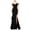 Black, variant on Wedding Guest Dresses for Women Off The Shoulder Corset Ruched Bodycon V Neck Maxi Long Dress for Elegant Evening Party Gown