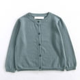 thumbnail image 2 of NIEWTR Toddler Boys Girls Cardigan Sweaters Button Up Long Sleeve Knit Flower Embroidery Jackets Outwear Tops for Gifts 1T 2T 3T 4T 5T 6T 7T(A-AG,6-7 Years), 2 of 5