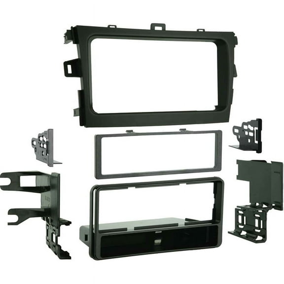Metra 99-8223 Black Single DIN Stereo Dash Kit for 2009-2013 Toyota Corolla