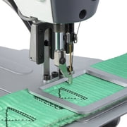 Consew CM-1900HS-XL Fully Automatic Direct-Drive Computer-Controlled Bartacking Machine, Extra-Large 50mm x 60mm Sewing Area, Includes KD Table & Stand