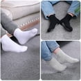 thumbnail image 6 of 18 Pairs Toddler Crew Socks Non Slip Kids Cotton Socks with Grippers for Baby Infants Boys Girls, 6 of 6