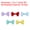 Multicolor, variant on Uxcell 50Pcs Grey Bow Ties 1.5"x1" Mini Bowknot for Crafting Little Satin Bows Bulk