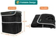 thumbnail image 4 of SUN CUBE WATERPROOF Car Trash Can with Lid, Mesh Pockets | Leakproof Car Garbage Can Hanging | Auto Trash Bin, Garbage Bag Organizer for Headrest, Console, Truck (Black/Gray), 4 of 6
