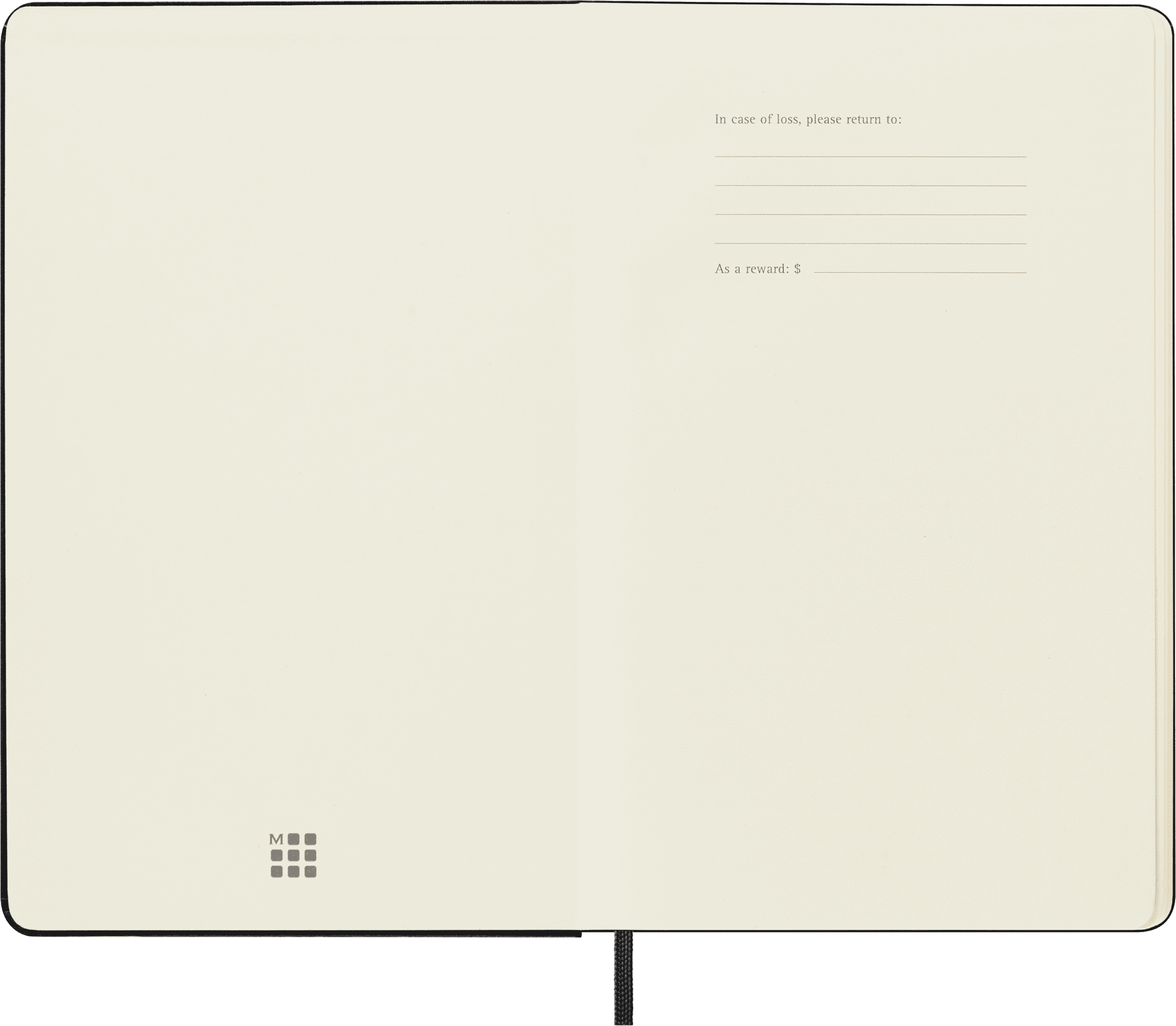 Moleskine Classic Notebook, Dotted, Hard Cover, Large (5" x 8.25"), Black