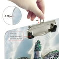 thumbnail image 4 of ALAZA Plastic Clipboard A4 Letter Size Decorative Clipboards for Students Women Men 9" x 12.5" Turtle in Sea, 4 of 6