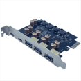 thumbnail image 1 of Concentrador de Tarjetas PCIE USB 3.2 Gen1 Tipo C de 5 Gbps. Tarjeta de Expansión PCI-e X1 A 2 Puertos Tipo C + 3 Puertos USB-A. Tarjeta Elevadora Controladora USB., 1 of 8