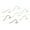 Multicolor, variant on DESIGNICE 200Pcs Earring Hooks Diy - Friendly Ear Wires Fish Hook Sturdy Material for Custom Jewelry Earrings Supplies Silver