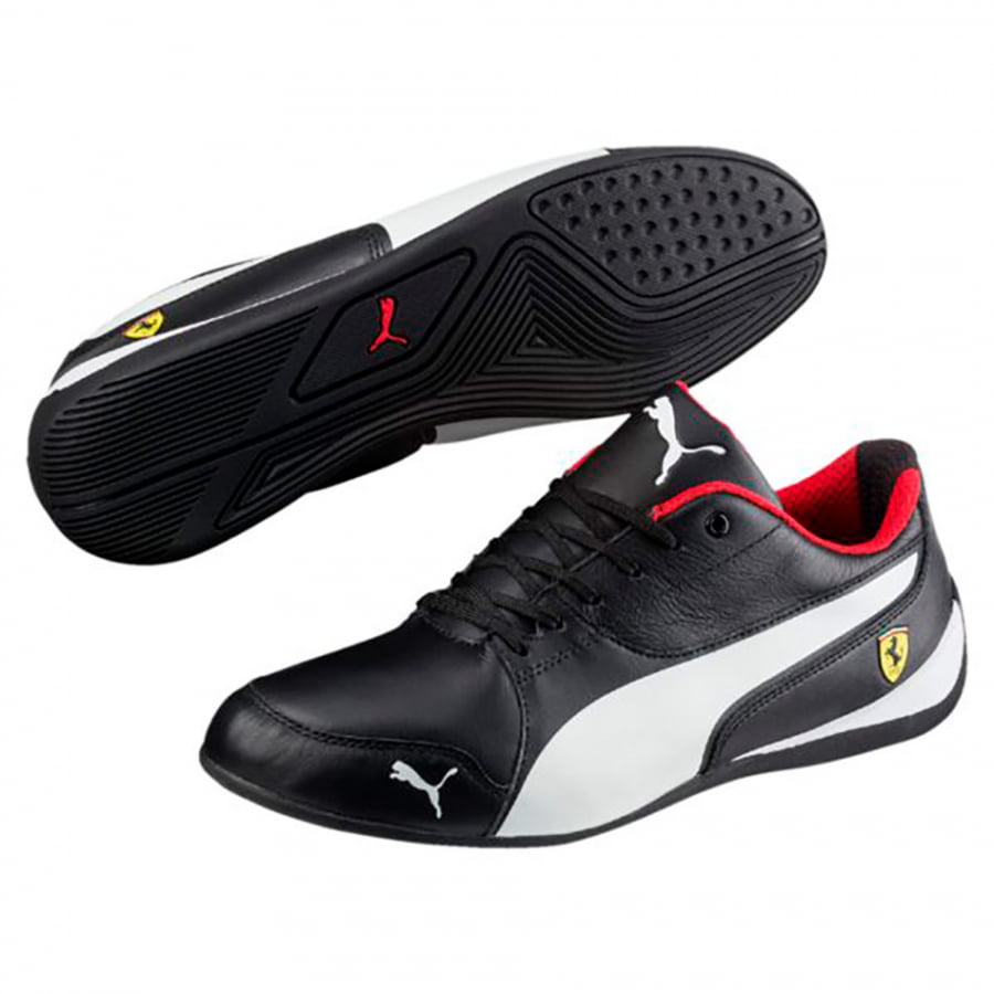 Puma Ferrari Drift Cat 7 Black Sneakers 
