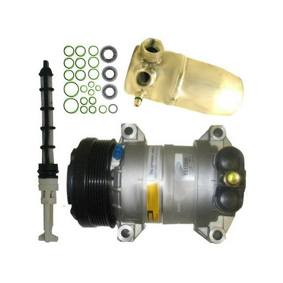 A/C Compressor Kit - Compatible with 2002 Chevy Silverado 3500 8.1L V8