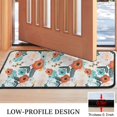 thumbnail image 3 of Pioneer Flower Floral Print Pattern Door Rugs,Washable Non Slip Door Mats Indoor,Decorative Door Mats,Entry Mat Indoor for Entrance,Bedroom,Kitchen,Bathroom,30"x17", 3 of 6