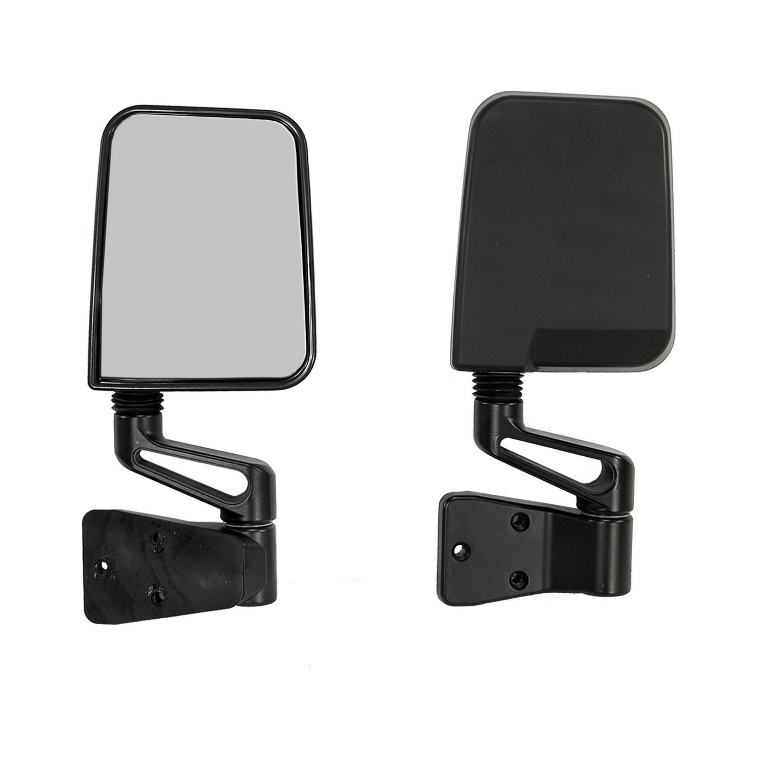 Rugged Ridge by RealTruck Door Mirror Kit for Wrangler YJ/TJ | Pair, Black | 7694 | Compatible with 1987-2002 Jeep Wrangler YJ/TJ