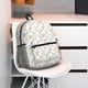 thumbnail image 5 of Disketp Floral Mochila Ligera Clásica con Múltiples Bolsillos, Mochila Casual para Hombre y Mujer, Ideal para Escuela, Trabajo y Viajes, 5 of 6