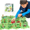 thumbnail image 2 of Juego de mesa de lógica para niños, rompecabezas, juguetes de pista de coche de carreras, Riel de ranura, Juguetes Educativos de Monetssori, 2 of 4