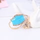 thumbnail image 3 of Ganfancp Crystal Bouquet Flor Bufanda Pin &Amp; Broche Generoso Versátil Ropa Fiesta Cena Fiesta Baile Rendimiento Liquidación Broche X 1, 3 of 6