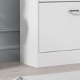 thumbnail image 3 of Oxylife Freestanding 3-Drawer Shoe Cabinet with 2-Row Organizer, White, 3 of 10