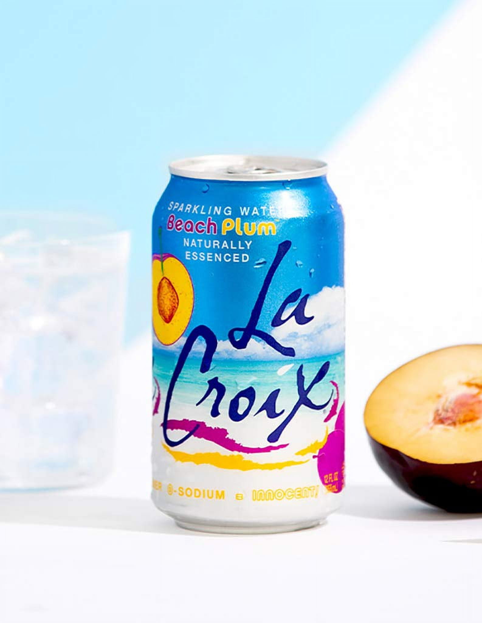 La Croix Beach Plum, Guava Sao Paulo, Black Razzberry Sparkling Water Variety Pack, 12Oz (Pack Of 10, Total Of 120Oz)