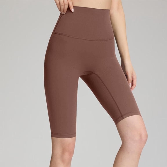 HongQid High Waisted Biker Shorts for Women - 8"/5"/3" Soft Spandex Shorts for Workout Volleyball Yoga Dance