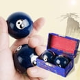 thumbnail image 3 of Bolas chinas para la salud, ejercicio de manos, alivio del estrés, balonmano, bolas de Baoding, relajación, masaje de manos, bolas de mano, 3 of 5