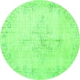 thumbnail image 1 of Ahgly Company Indoor Round Persian Green Traditional Area Rugs, 3' Round, 1 of 1