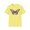 Cornsilk, variant on Butterfly Shirt, T Shirt with Butterfly, Monarch Shirt