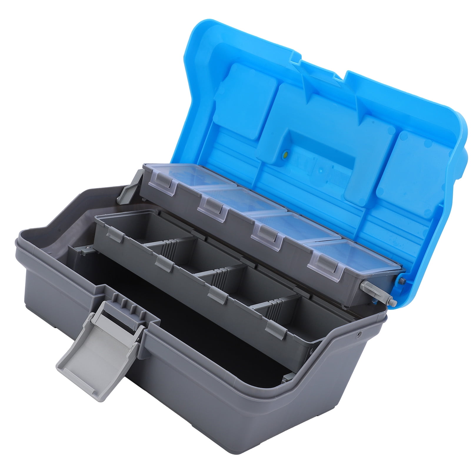 Classic Tray Tackle Box, Fishing Gear Box Multifunctional With Three-layer For For Fishing