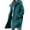 Navy plus size winter coat a1, variant on thefmos Women Plus Size Fall Winter Hooded Button Down Loose Coat Casual Basic Solid Fashion Outwear, Navy L