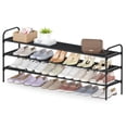 thumbnail image 1 of Zapatero HITHIM de 3 niveles de largo para armario con capacidad de 24 a 28 pares, 1 of 6