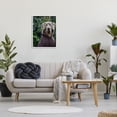 thumbnail image 2 of Stupell Indtries Labrador Dog Wearing Sweatshirt Hoodie Detailed Photography Photograph White Framed Art Print Wall Art, Design by Michael Brian, 2 of 8