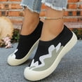 thumbnail image 4 of LEAVINGSUO Shoes for Women Versatile Plus-Size Mesh Breathable Soft Sole Walking Shoes Comfortable Shoes Black 36, 4 of 9