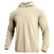 thumbnail image 3 of MHFRRA Sudadera de Manga Larga con Capucha de Alto Rendimiento y Tejido Elástico para Correr, Entrenar En El Gimnasio y Actividades Deportivas Al Aire Libre, Ligera y Cómoda Beige, 3 of 3